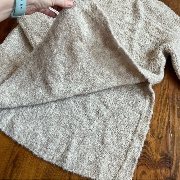 HOLZWEILER Boho Beige Barlind Oversized Turtleneck Sweater Wool Alpaca Blend S - Picture 12 of 16